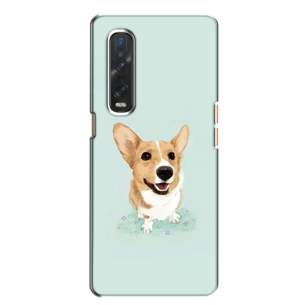 Чехол с принтом «Корги» для OPPO Find X2