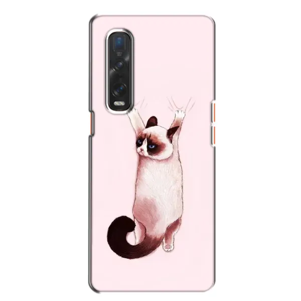 Чехол с принтом «Котик падает» для OPPO Find X2