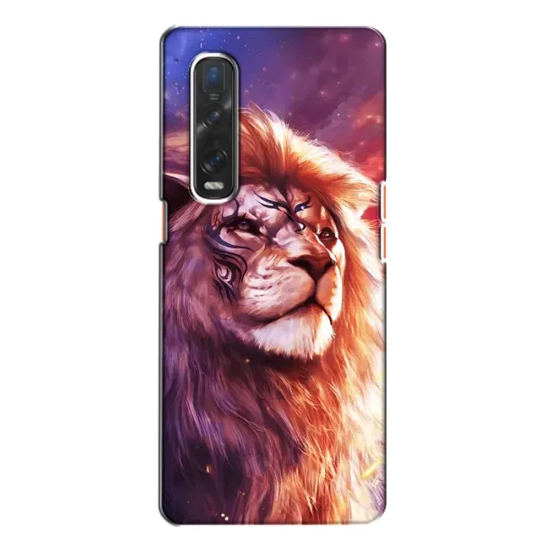 Чехол с принтом «Красочный Лев» для OPPO Find X2
