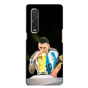 Чохли для Oppo Find X2 (Leo чемпіон) (AlphaPrint) (Кубок Мессі)
