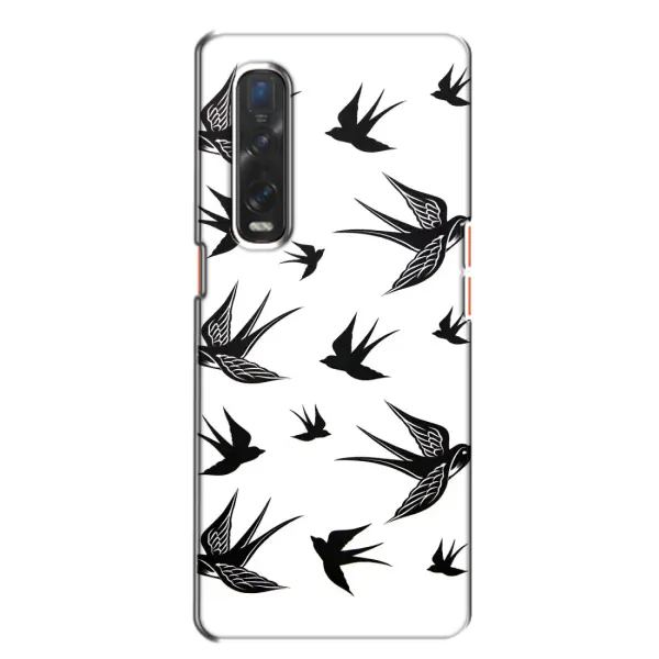 Чехол с принтом «Ласточки» для OPPO Find X2 Чехол с принтом «Ласточки» для OPPO Find X2