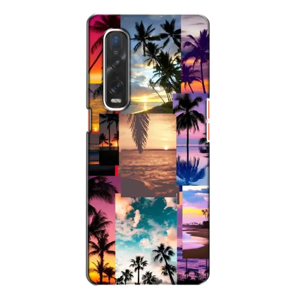 Чехол с принтом «Летний отпуск» для OPPO Find X2 Чехол с принтом «Летний отпуск» для OPPO Find X2