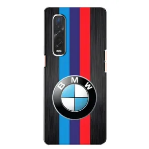 Чехол для Оппо Финд х2 - с принтом БМВ (AlphaPrint) (Лого BMW)