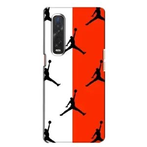 Чохли для Oppo Find X2 - з картинкою JORDAN (AlphaPrint) (Лого Джордан)