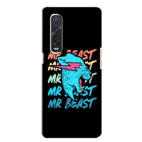 Чохол з принтом «logo Mr beast» для OPPO Find X2