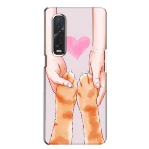 Чохол на OPPO Find X2:
				ОППО Файнд Ікс2 з Котиками (VPrint)