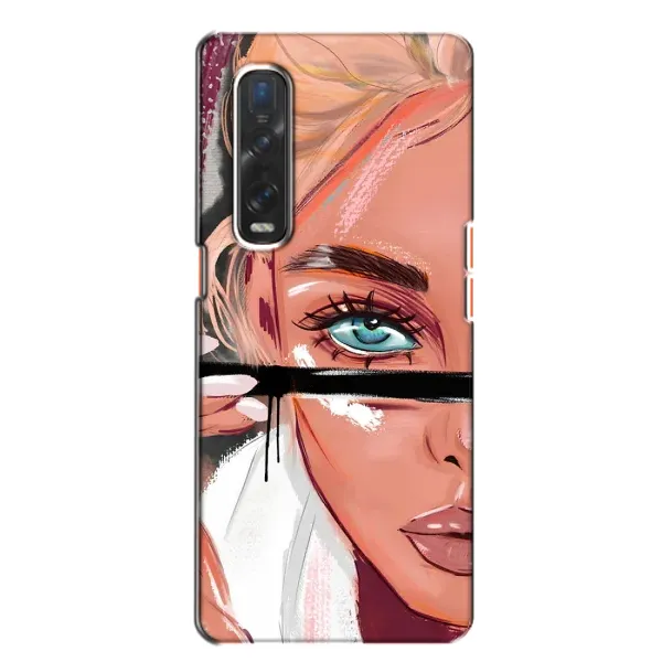 Чехол с принтом «Макияж» для OPPO Find X2 Чехол с принтом «Макияж» для OPPO Find X2