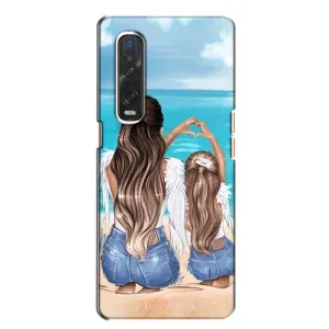 Чохол з друком для Oppo Find X2 - (Мама з дитинкою) (AlphaPrint)