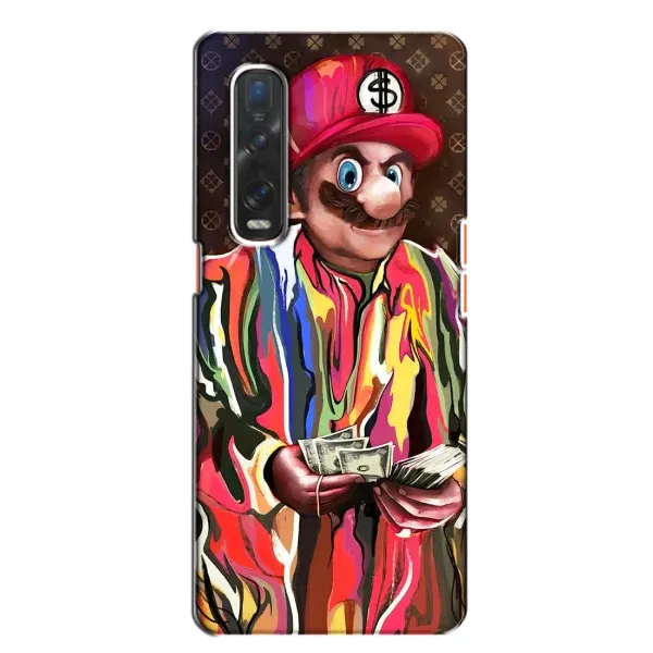 Чехол с принтом «Mario LV» для OPPO Find X2