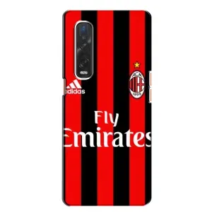 Чохли для Oppo Find X2 (VPrint) - Футбольні клуби (Milan)