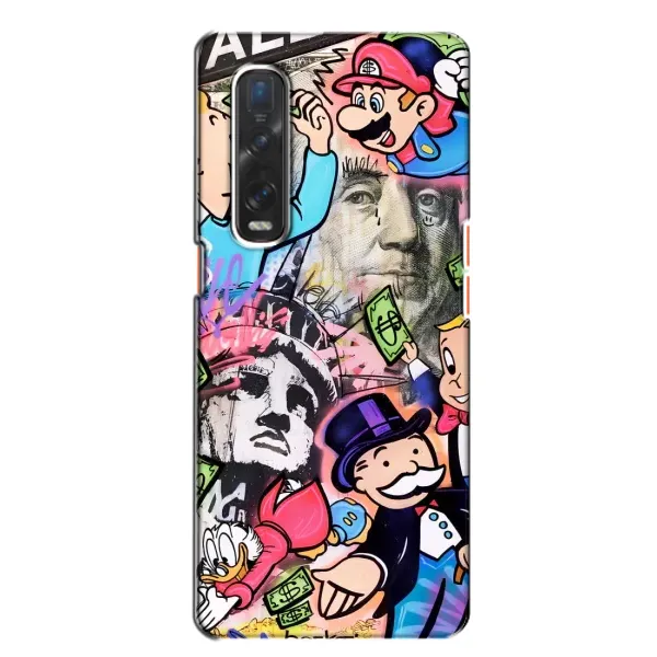 Чехол с принтом «Monopoly man» для OPPO Find X2