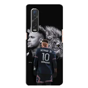 Чохол Неймар для Oppo Find X2 (AlphaPrint) (Неймар Лев)