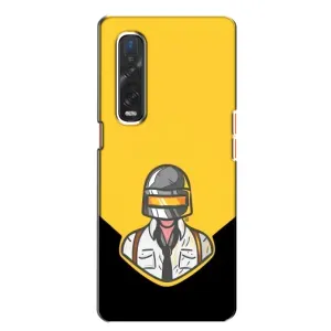 Чеjхол PUBG для OPPO Find X2:
				ОППО Файнд Ікс2 (AlphaPrint) (Пабг в шоломі)