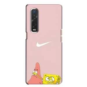 Чохол з принтом «Патрік і Губка» для OPPO Find X2