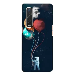 Космічні Чохли для OPPO Find X2:
				ОППО Файнд Ікс2 (VPrint) (Планети кульки)