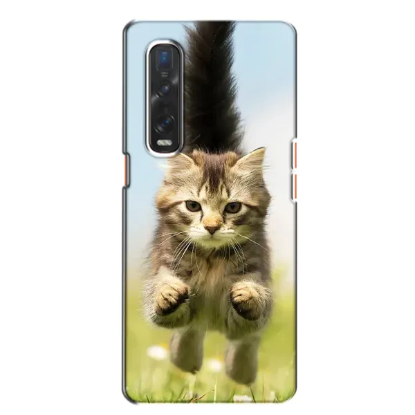 Чехол с принтом «Прыжок кота» для OPPO Find X2 Чехол с принтом «Прыжок кота» для OPPO Find X2