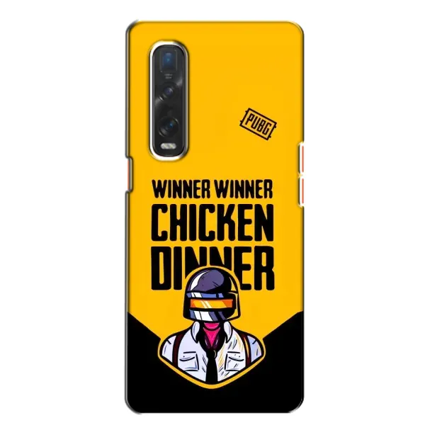 Чохол з принтом «Pubg шолом» для OPPO Find X2