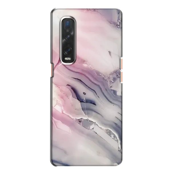 Чехол с принтом «Пурпурный Мрамор» для OPPO Find X2 Чехол с принтом «Пурпурный Мрамор» для OPPO Find X2