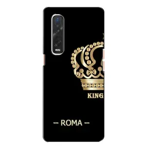 Чохли для Oppo Find X2 (VPrint) - Футбольні клуби (Roma)