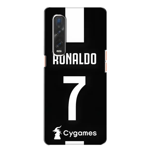 Чохол з принтом «RONALDO 7» для OPPO Find X2