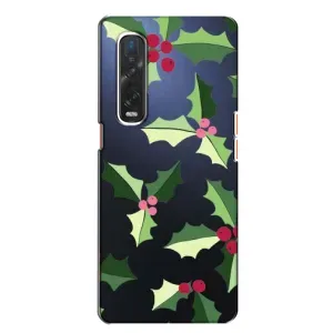 Зимні Чохли для OPPO Find X2:
ОППО Файнд Ікс2 - прозорий фон (Різдвяний фон)