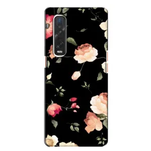 Чохли з квітами для Oppo Find X2 (VPrint) (Трояндочки)