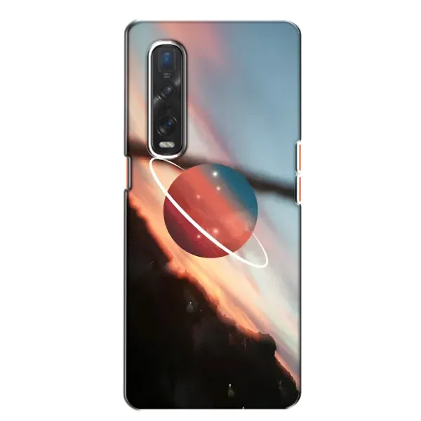 Чехол с принтом «Сатурн» для OPPO Find X2