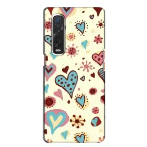 Чехлы для любимой на OPPO Find X2:
ОППО Файнд Ікс2 (VPrint) (Сердечки)