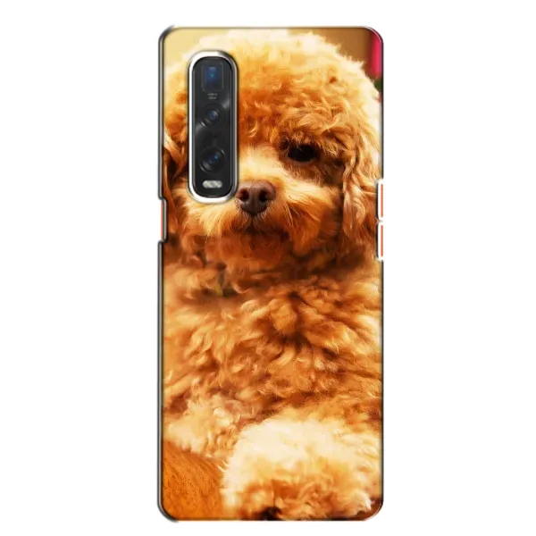 Чехол с принтом «Щенок Бишон» для OPPO Find X2