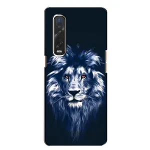 Чохол з картинкою ЛЕВ для Oppo Find X2 (VPrint)