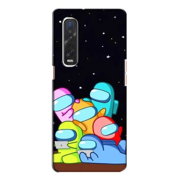 Чехол с принтом «Скины в космосе» для OPPO Find X2