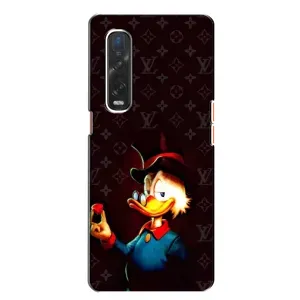 Чехли для Oppo Find X2 - Скрудж МакДак Louis Vuitton (PREMIUMPrint) (Скрудж з ботліантом)
