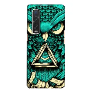 Чохол з пташками на Oppo Find X2 (VPrint)