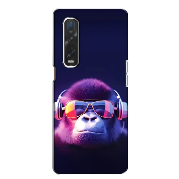 Чехол с принтом «Стильная обезьяна» для OPPO Find X2 Чехол с принтом «Стильная обезьяна» для OPPO Find X2