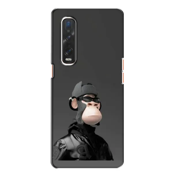 Чехол с принтом «стильная обезьяна NFT» для OPPO Find X2
