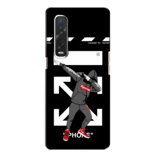 Чехол для Oppo Find X2 с картинкой Supreme (AlphaPrint)