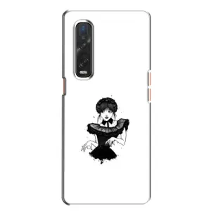 Чохли Венсдей на Oppo Find X2 Уенсдей (AlphaPrint) (танець Венздей)