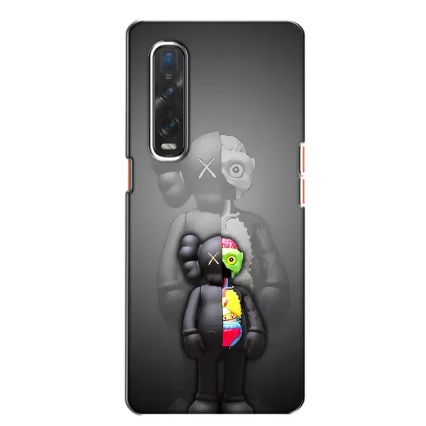 Чехол с принтом «Тело Bearbrick» для OPPO Find X2