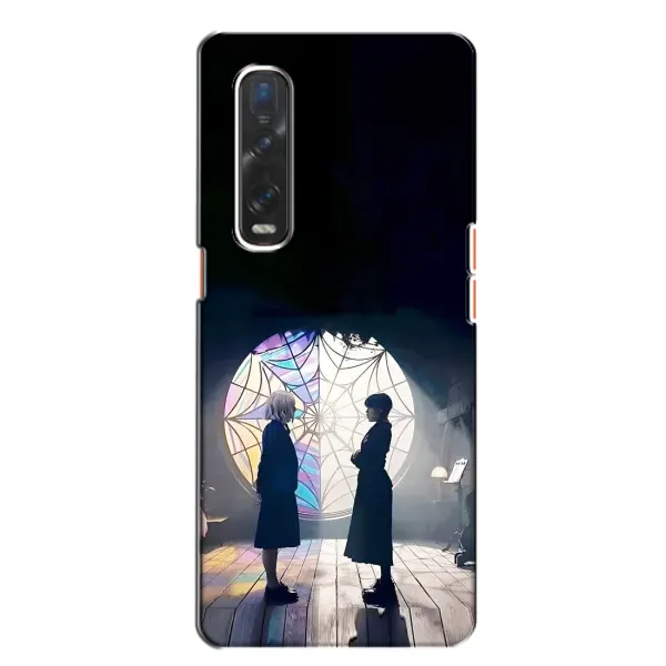 Чехол с принтом «Уэнздей и Инид» для OPPO Find X2
