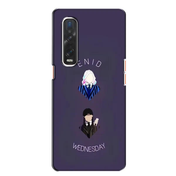 Чехол с принтом «Уэнздей и подруга» для OPPO Find X2