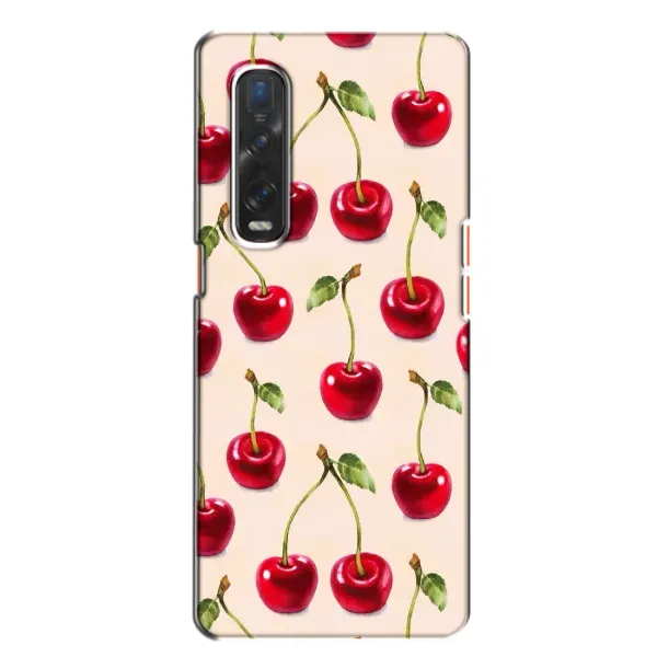 Чехол с принтом «Вишня» для OPPO Find X2
