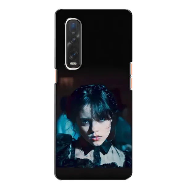 Чехол с принтом «взгляд Уэнздей» для OPPO Find X2