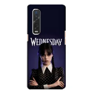Чехлы Венсдей на Oppo Find X2 Уэнсдей (AlphaPrint)