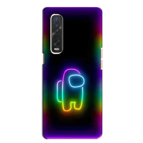 Чехол с принтом «Яркий скин» для OPPO Find X2