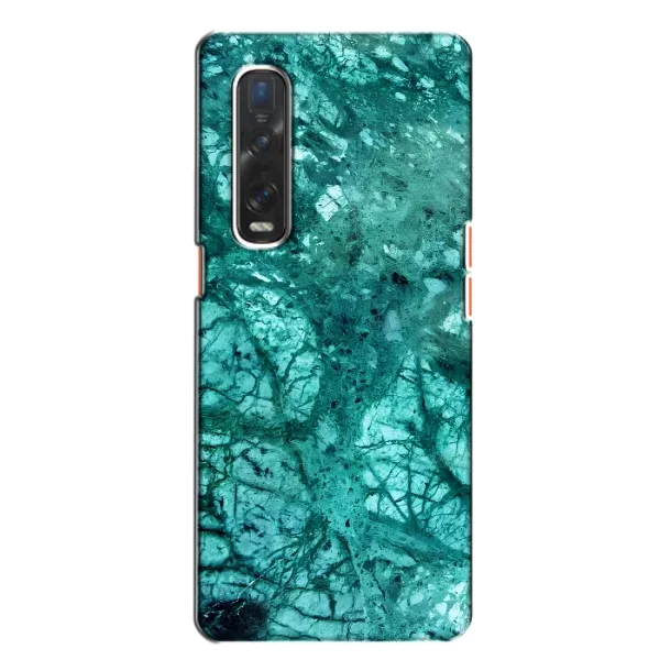 Чехол с принтом «Зеленый мрамор» для OPPO Find X2 Чехол с принтом «Зеленый мрамор» для OPPO Find X2