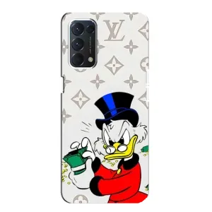 Чехлы для Oppo Find X3 Lite - Скрудж МакДак Louis Vuitton (PREMIUMPrint) (Баксы Скрудж)