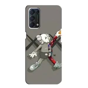 Чехлы для Oppo Find X3 Lite - Bearbrick Louis Vuitton (PREMIUMPrint) (Беарбрик Джордан)
