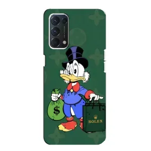Чехлы для Oppo Find X3 Lite - Скрудж МакДак Louis Vuitton (PREMIUMPrint) (Богатая Утка)