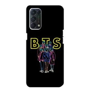 Чехлы BTS для Oppo Find X3 Lite (AlphaPrint) (BTS стайл)