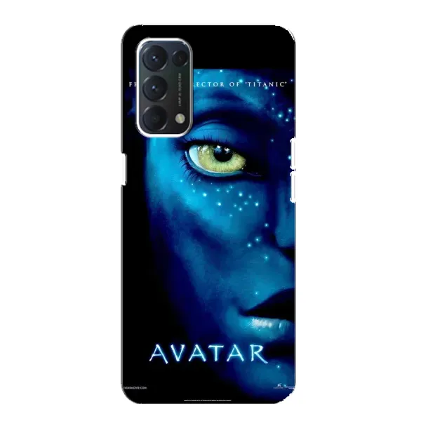 Чехол с принтом «глаз Аватара» для OPPO Find X3 Lite